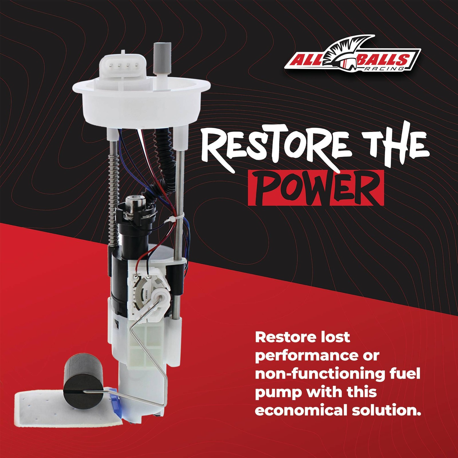 All Balls Fuel Pump Module (47-1007) For Polaris RZR 4 XP 900 12 13 14