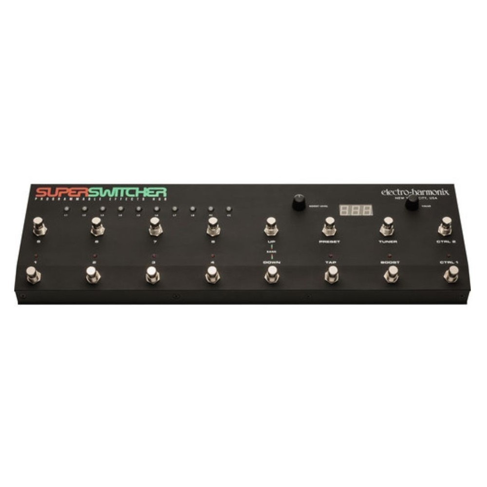 Electro Harmonix Super Switcher Programmable Effects Hub Pedal PRO Audio