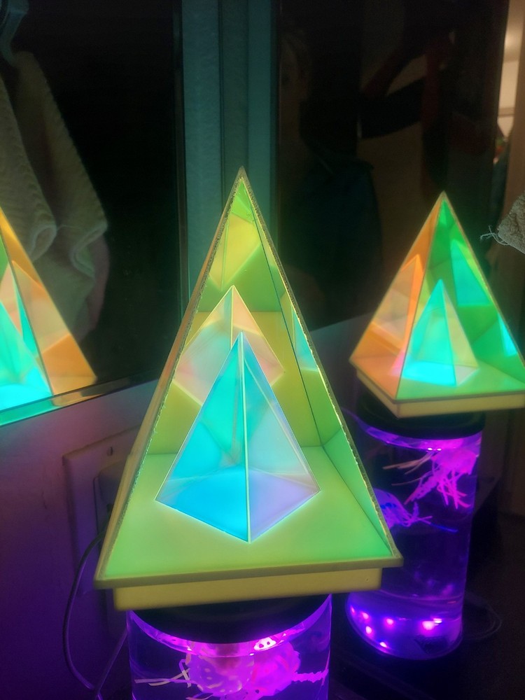 Triangle Pyramid Night Light