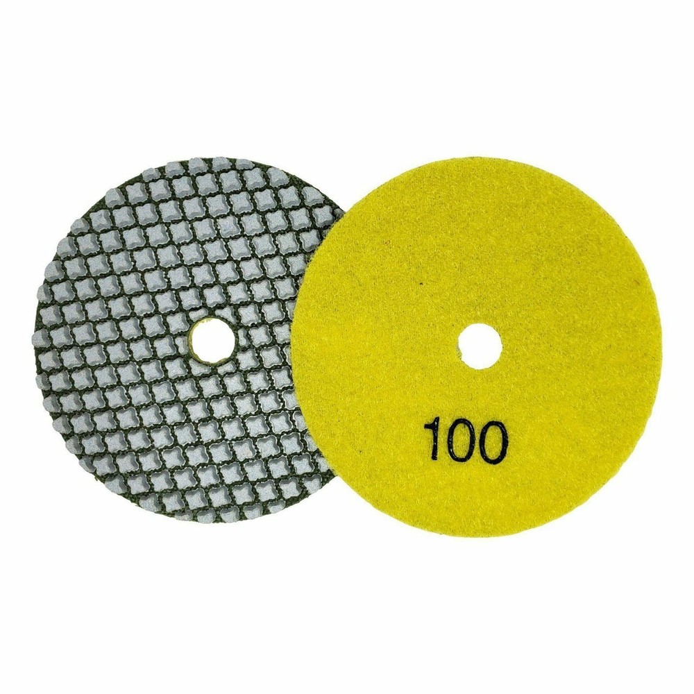 7-Step 4" Dry Polishing Pad - Granite, porcelain/Tile, Marble, Engineered Stone