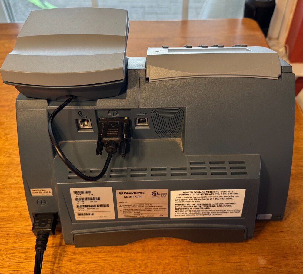 Pitney Bowes Mailstation 2 K700/K7MO with scale & PB Communication Device
