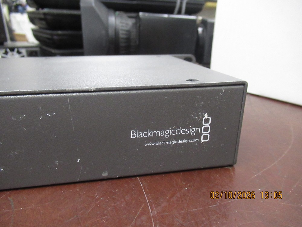 Blackmagic Design HyperDeck Studio 2 HD SSD Recorder via SDI or HDMI