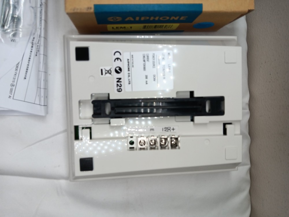 Aiphone LEM-1 Open Voice Master Intercom Accepts One Door or Sub-Master Intercom