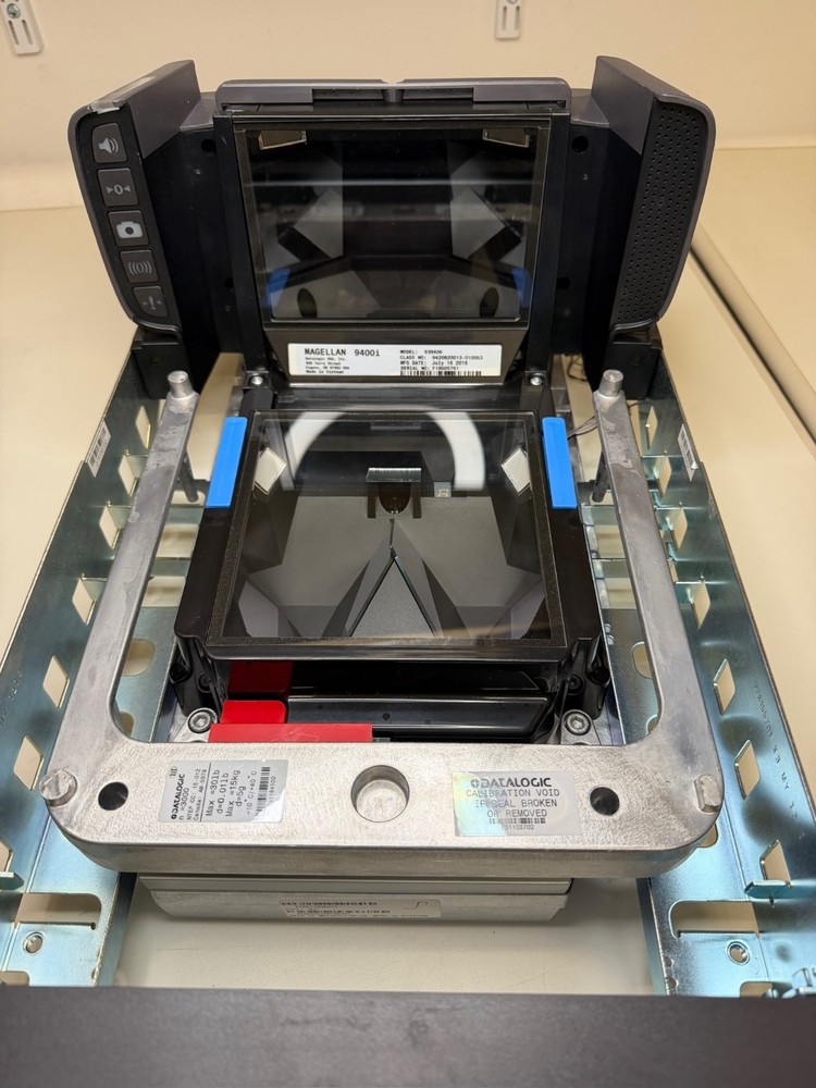 Magellan 9400i In-Counter Barcode Scanner Scale USB POS Checkout Scanner