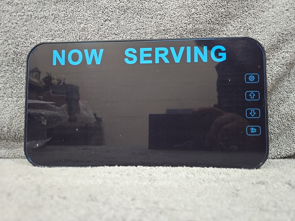 Take a Number System Queue Calling System Now Serving