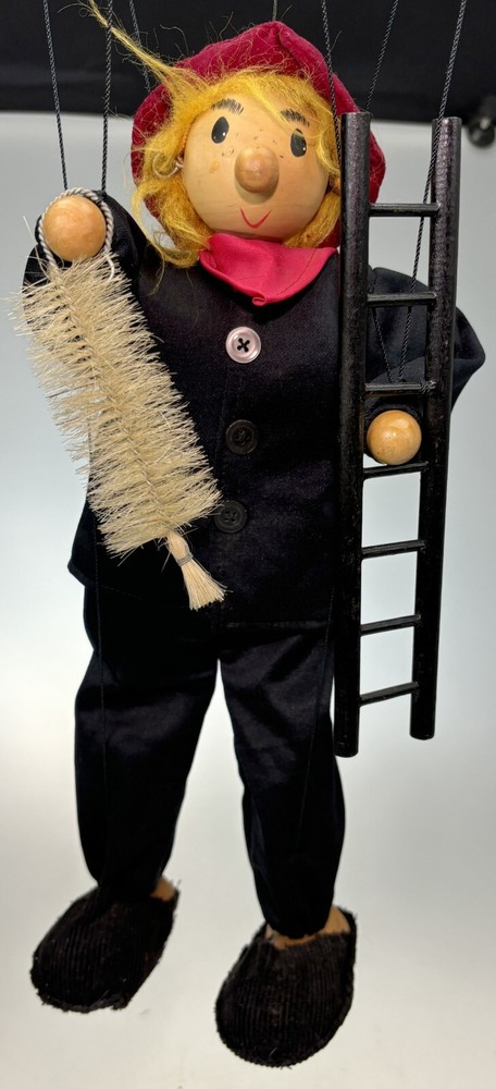 16” Chimney Sweep Marionette Doll Puppet China