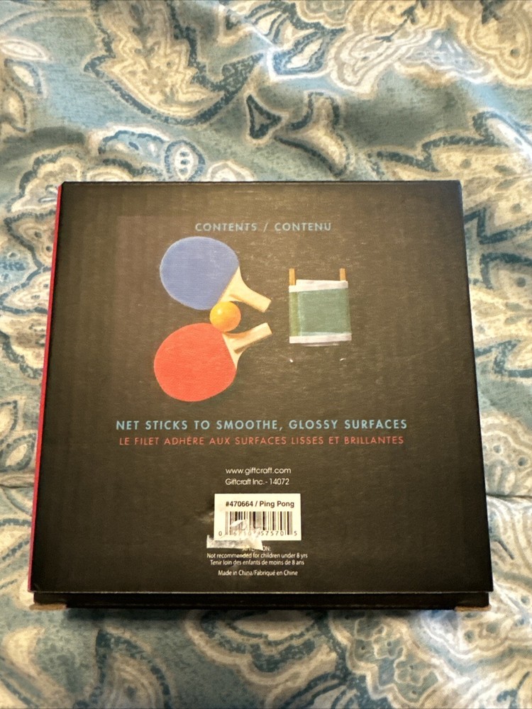 Mini Table Ping Pong Set