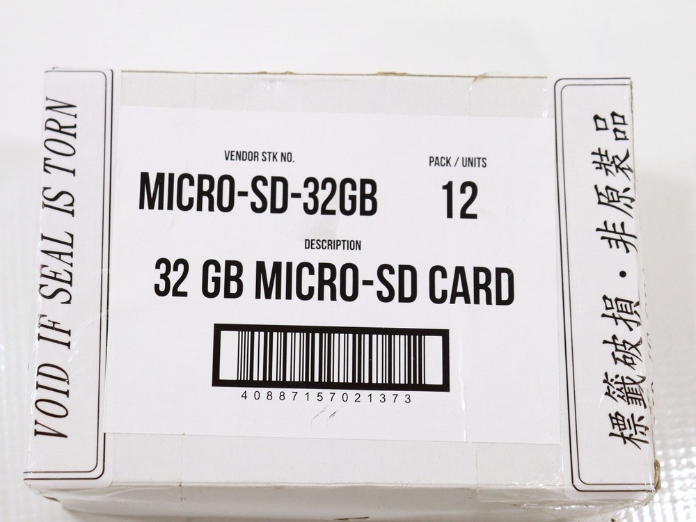 Unbranded 12-Pack Micro SD 32GB SD Memory Card