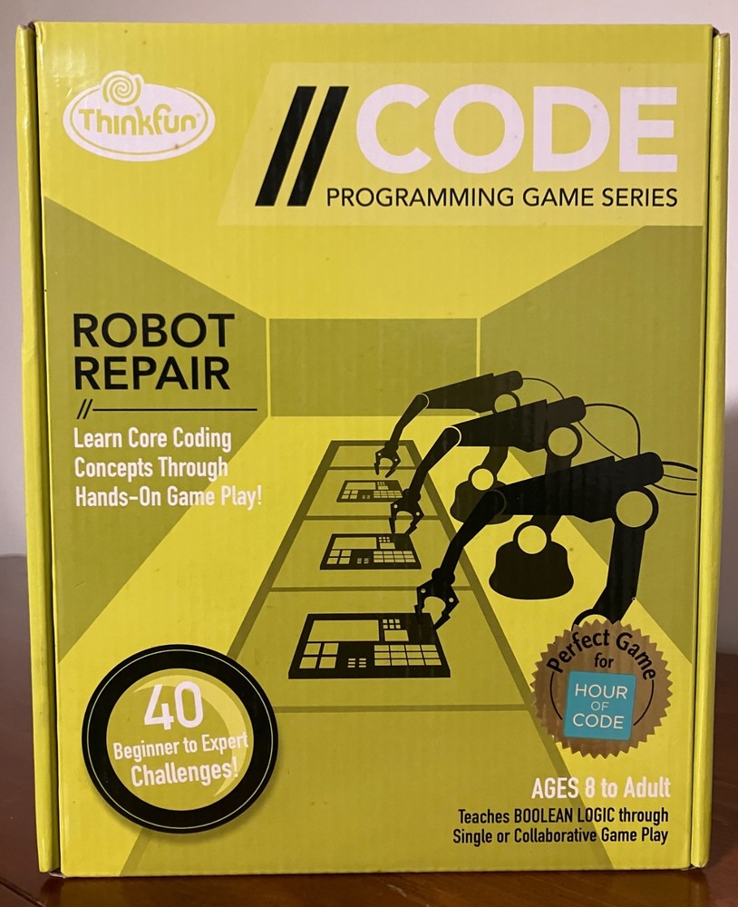 Think Fun Code Programming Game Series Robot Repair NEW