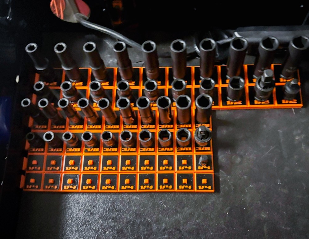 Socket Organizers Modular & Magnetic – 1/4", 3/8", 1/2"