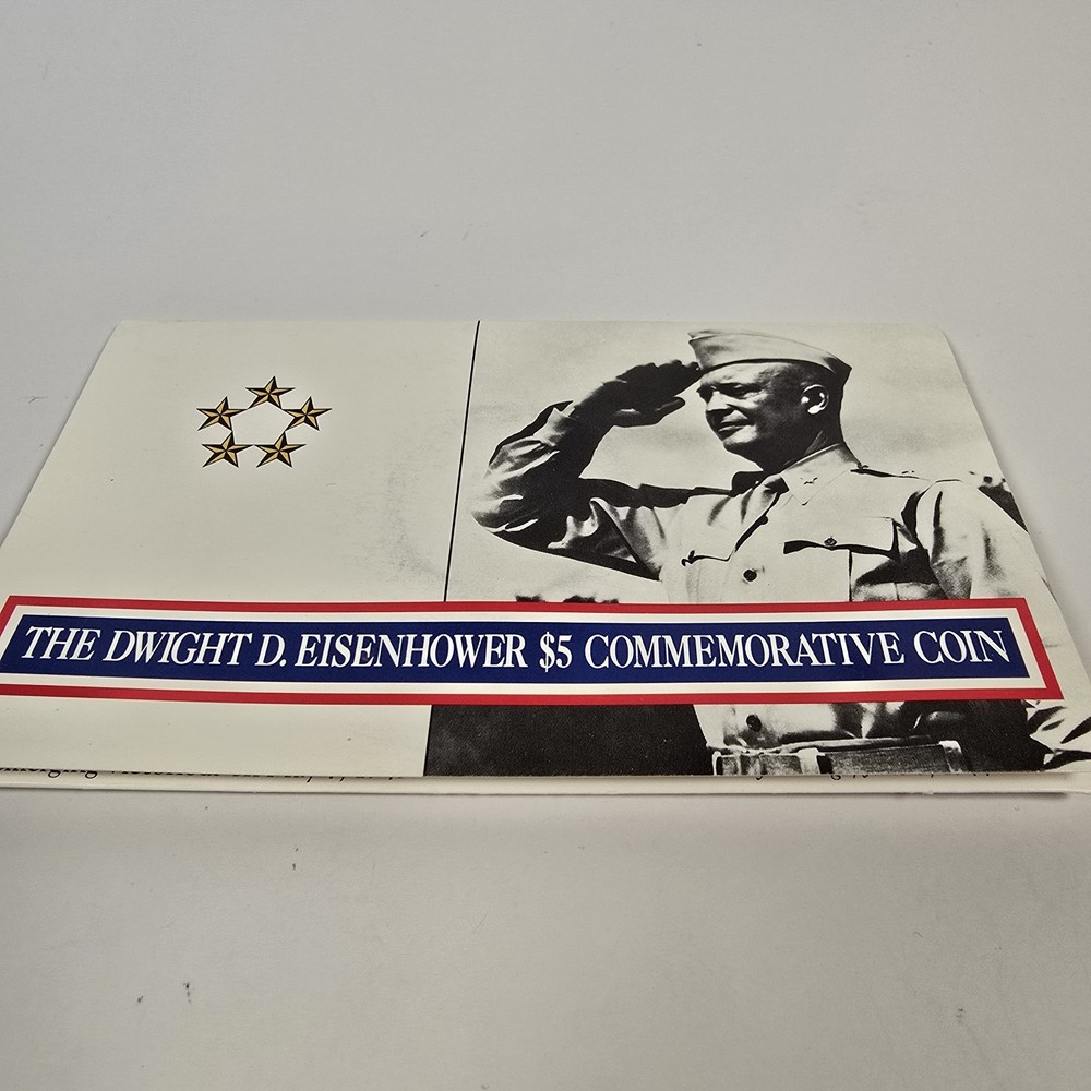 1990 "Dwight D Eisenhower" Marshall Islands $5 Commemorative