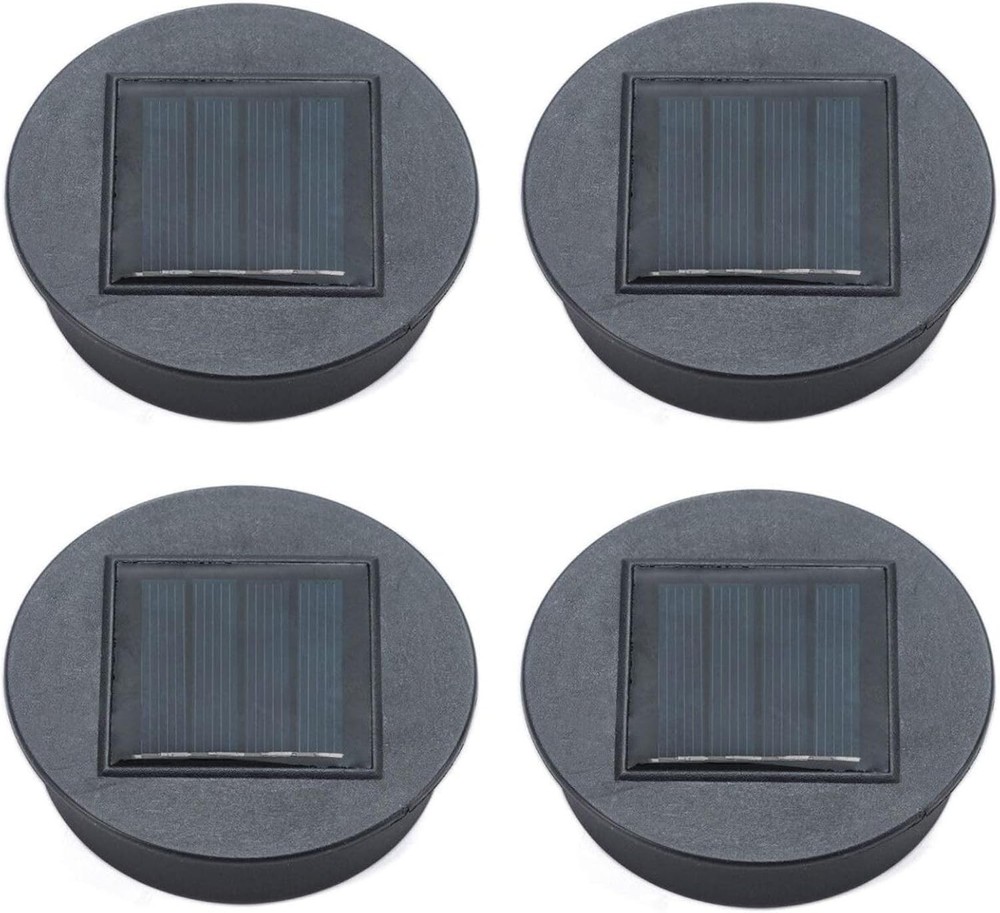 Solar-Lantern Waterproof Lights Replacement Top - Garden 4 pack, Warm White
