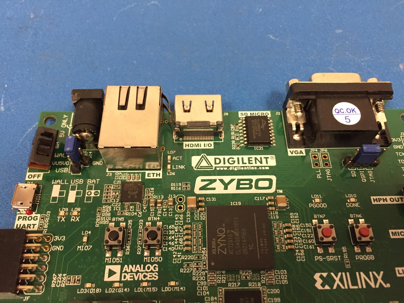 DIGILENT ZYBO ZINQ XC7Z010