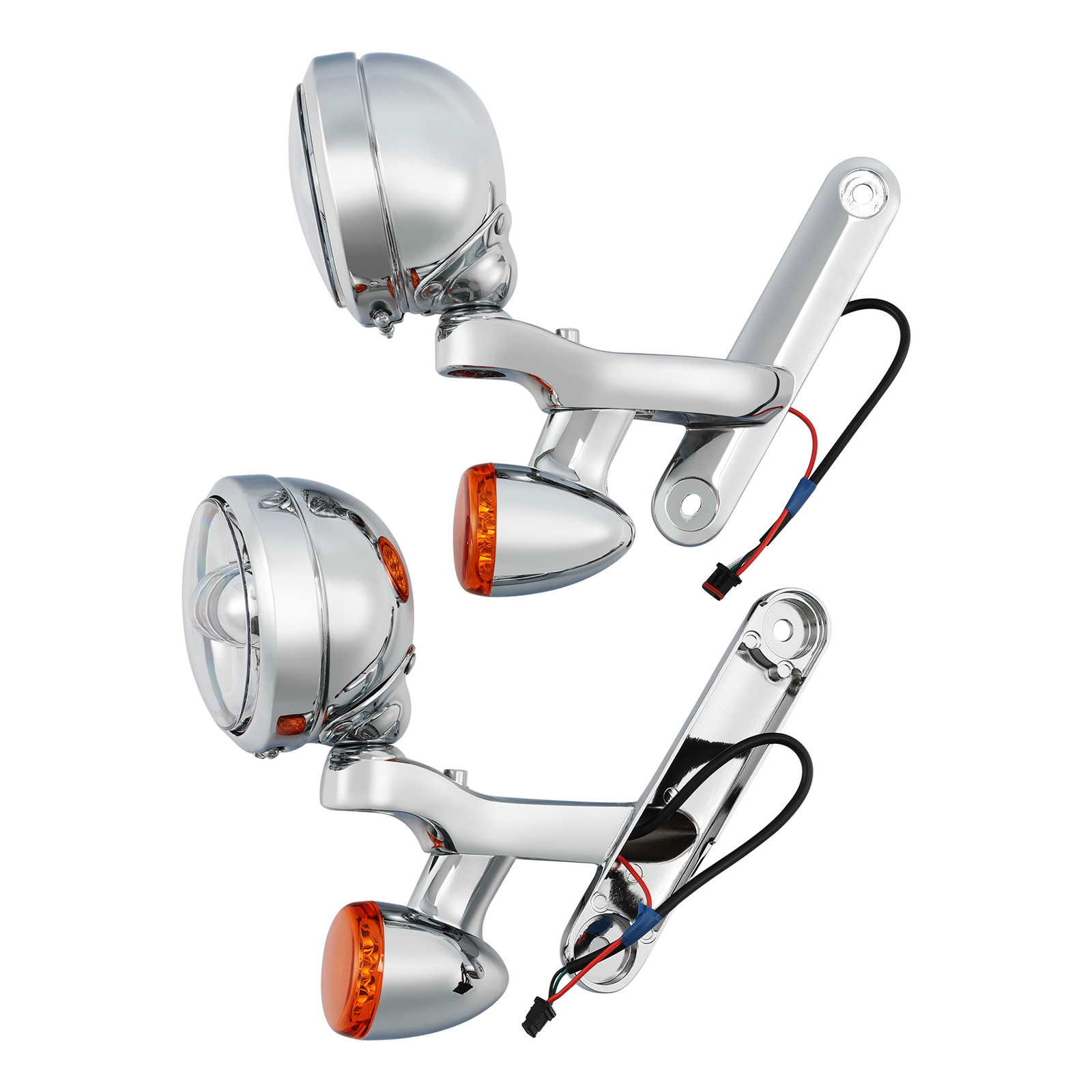 Turn Signals Spot Fog LED Light Bracket For Harley Street Electra Glide 94-2024