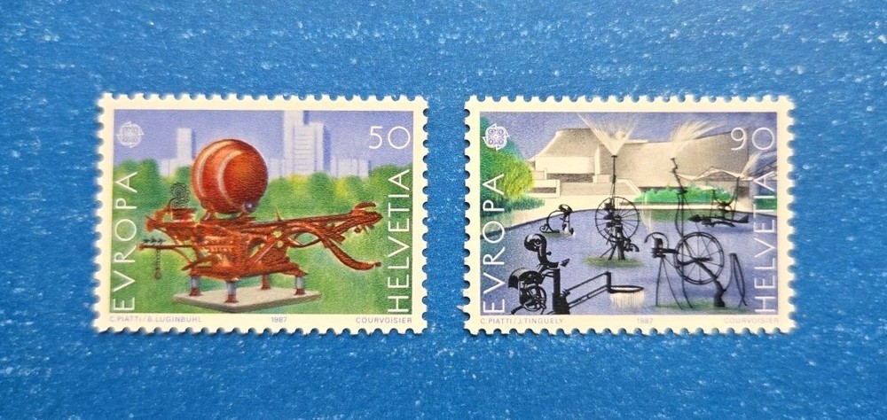 Switzerland Stamps, Scott 808-809 Complete Set MNH