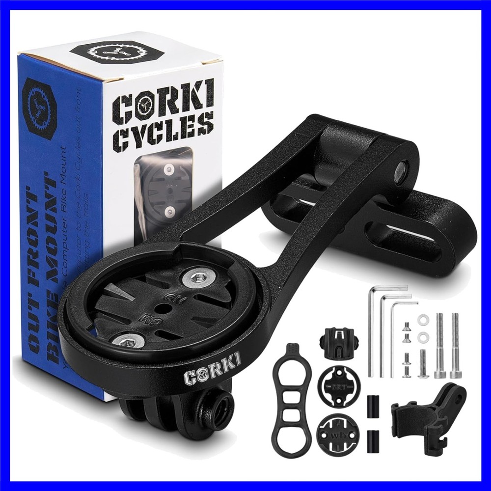 Cycles Adjustable Angle Out Front Stem Mounted Cycle Computer Bike Mount Comp...