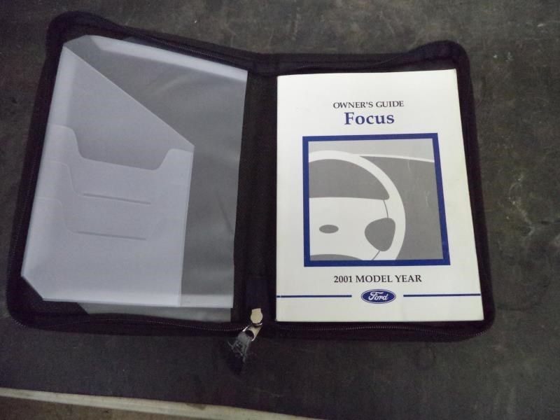 2001 FOCUS Owners Manual 937697