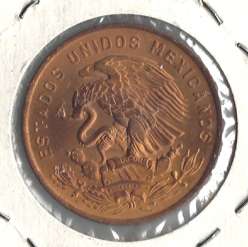 Coin Mexico 20 Centavos 1967 KM440