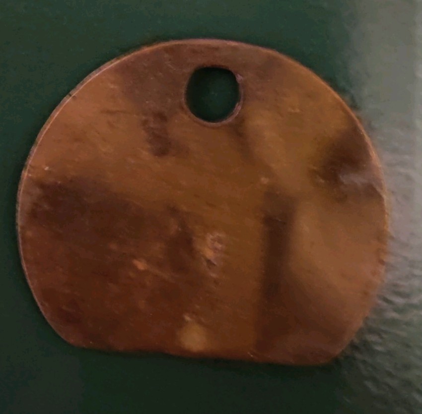 Hickleton Colliery Pit Check marked NCB Hickleton 0199