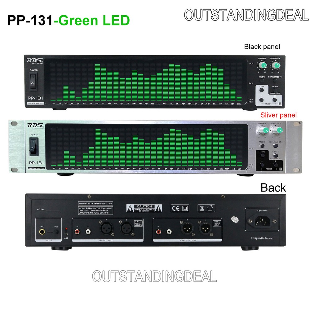 Digital Audio Spectrum Analyzer Display VU Meter 31-Segment BDS PP-131 / PP-31 -