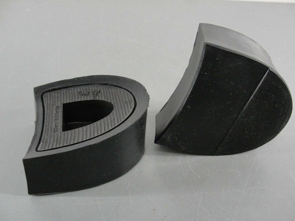 GOODYEAR NEOLITE CORE #30 REPLACEMENT SOLID BLACK BLOCK RUBBER BOOT HEEL 10x13/8