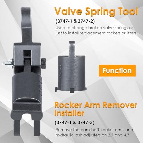 Rocker Arm Remover Installer & Valve Spring Compressor Tool for Chrysler,