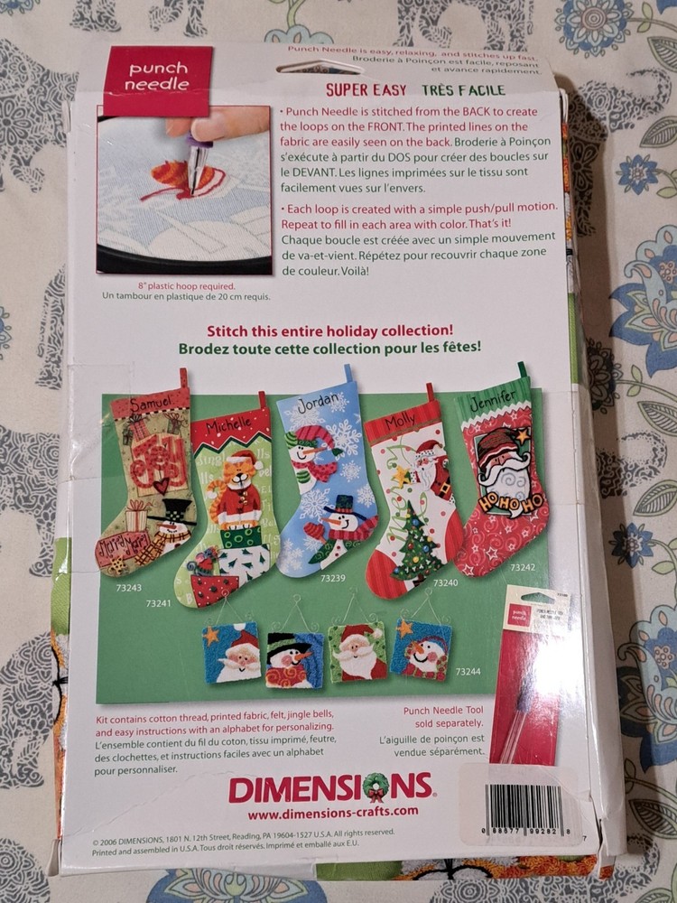 Demension Punch Needle Embroidery Kits