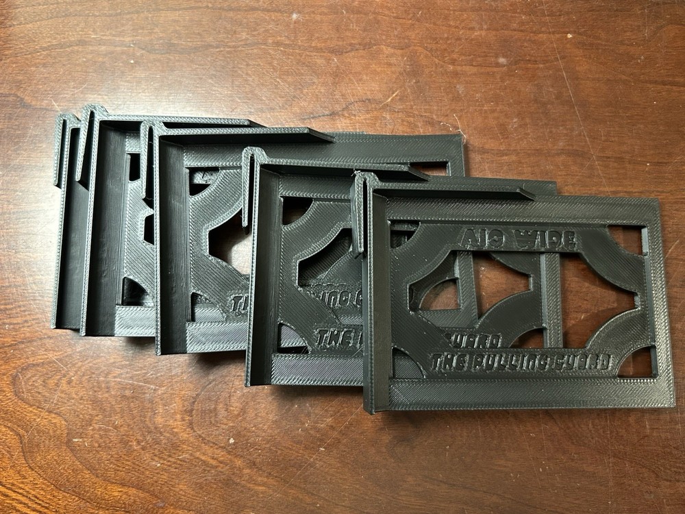 Trading Card Dividers Clip-On for Storage Boxes Horizontal Version Stays Put