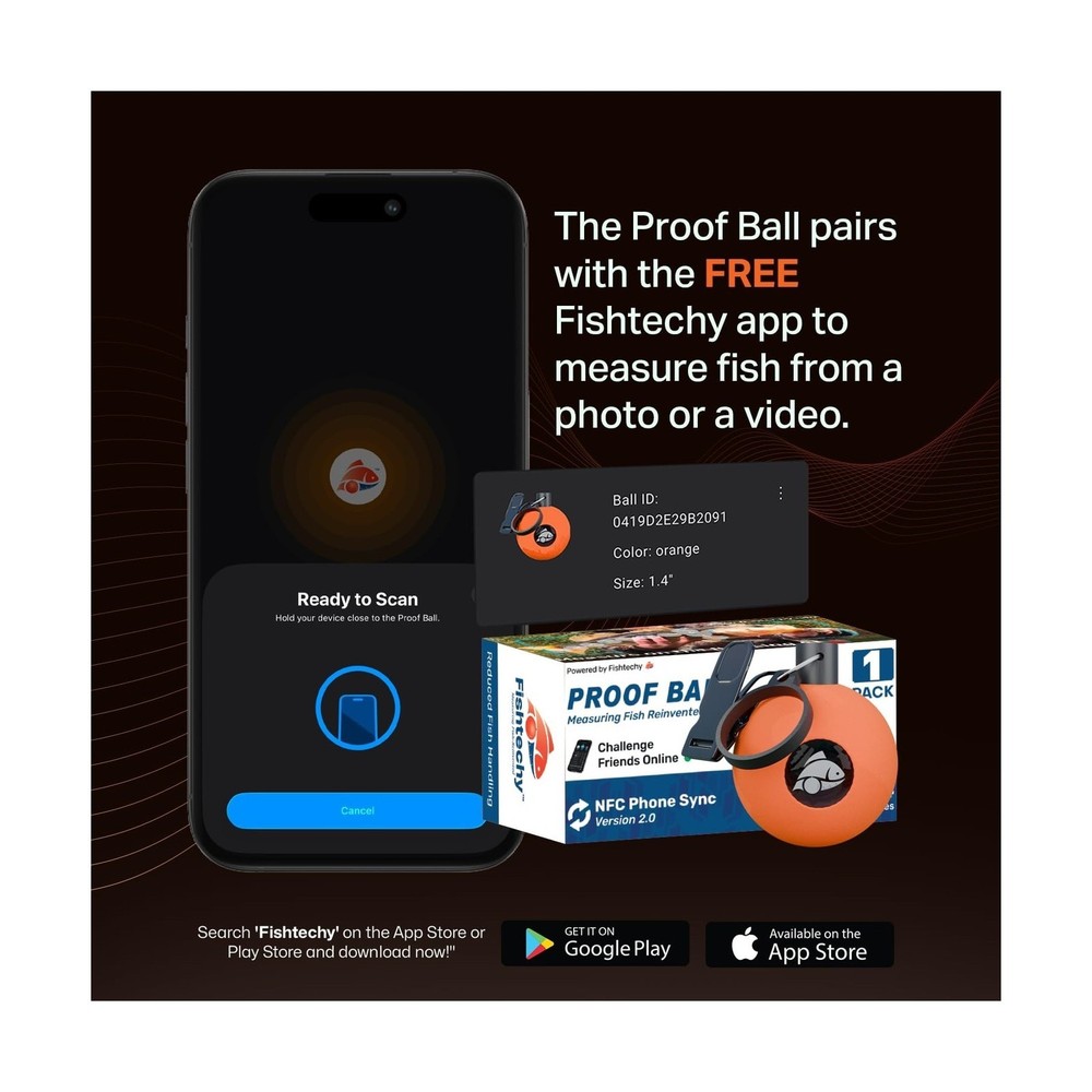 Proof Ball: Measure Fish from Your Smartphone