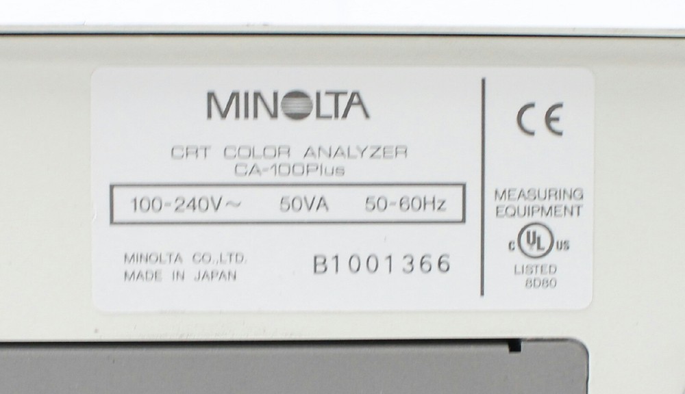 Konica Minolta CA-100Plus CRT Color Analyzer