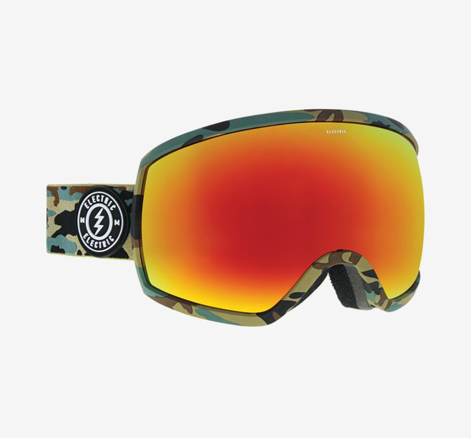 Electric Visual EGG Camo Snowboarding Goggles (BRRD) EG2418201
