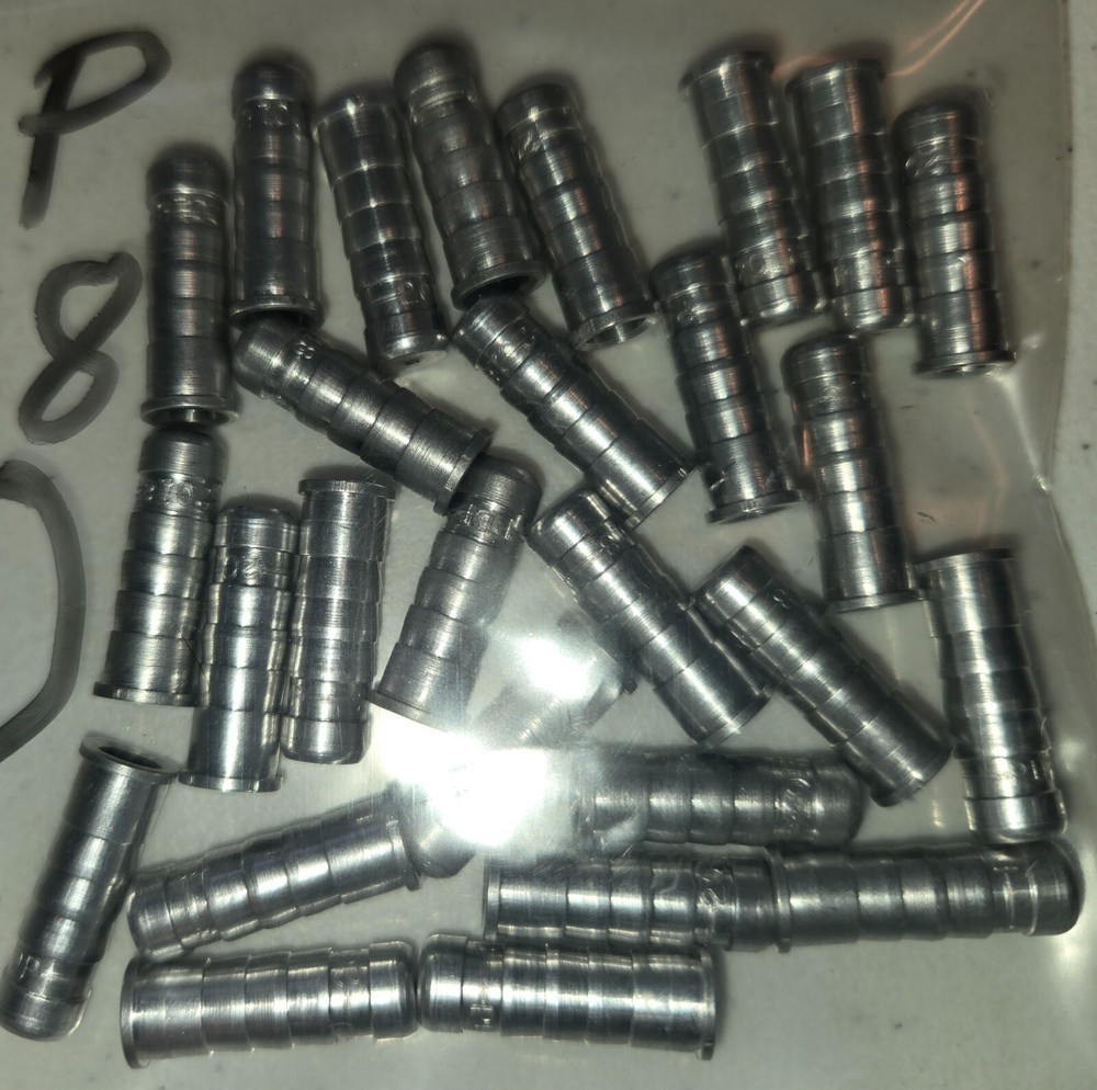 (26) PDP 2018 Aluminum Point Arrow Inserts - 26 Pack