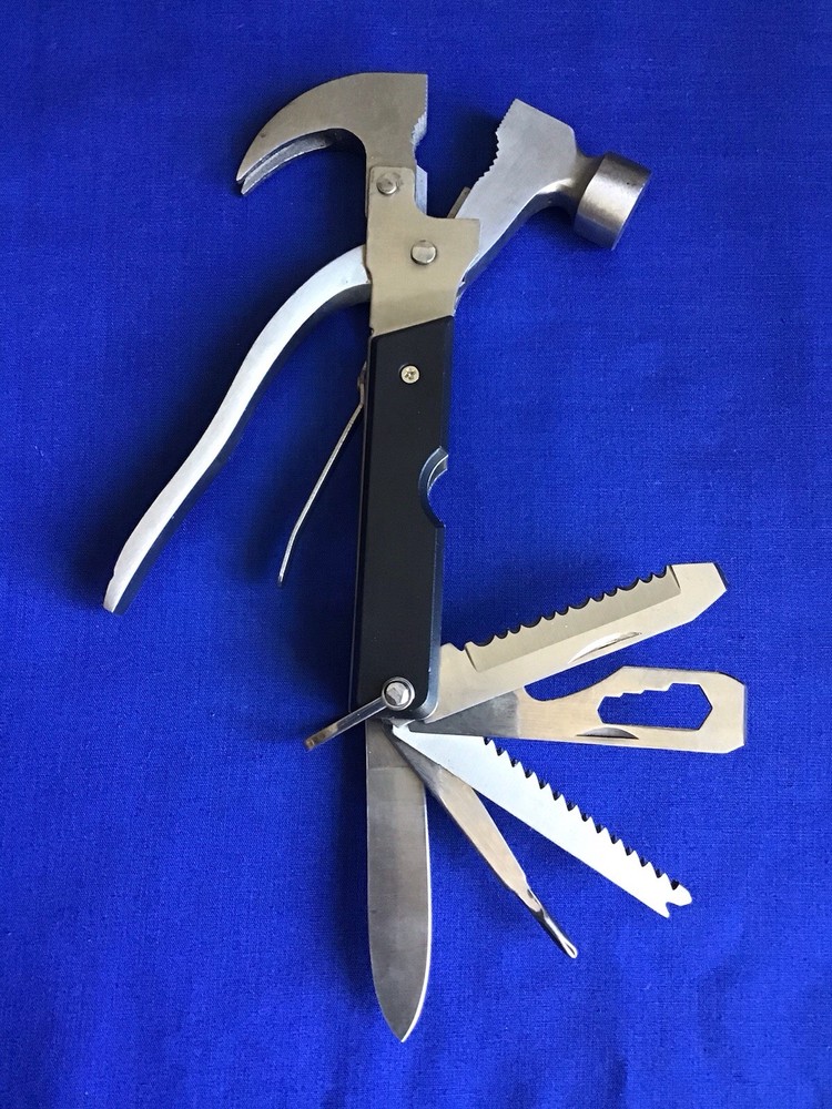 BELL + HOWELL MULTI TOOL CAMPING BACKPACKING WITH STORAGE POUCH