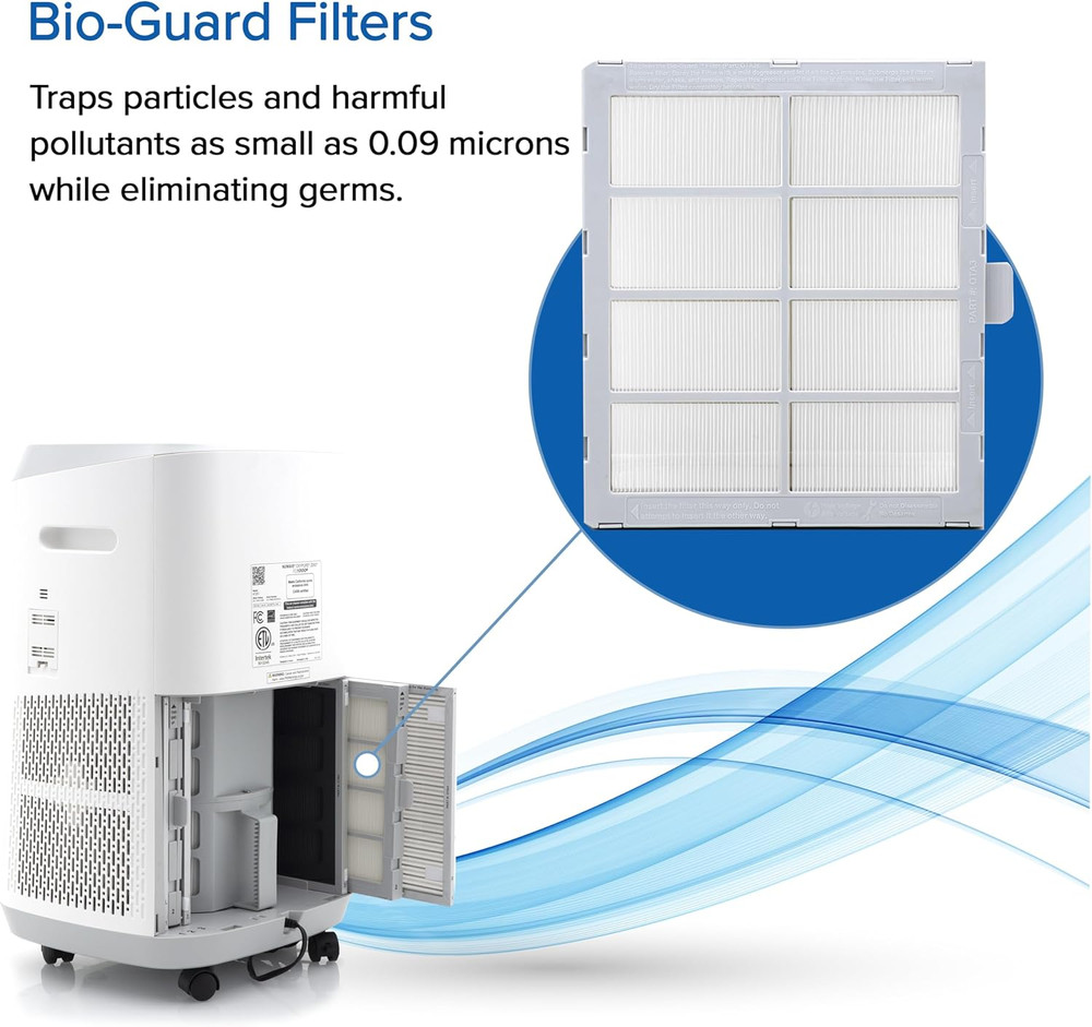 Replacement Bio-Guard Filter for the Oxypure Zero Smart Air Purifier Made & Sol