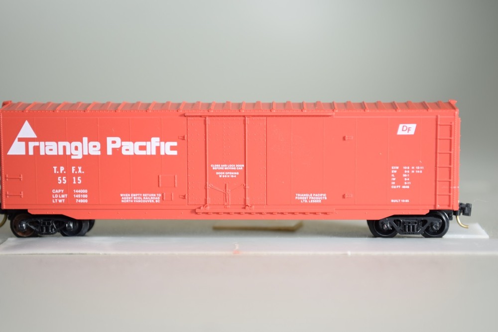 8332 N Scale Micro-Train TPFX TRIANGLE PACIFIC  50' BOX CAR
