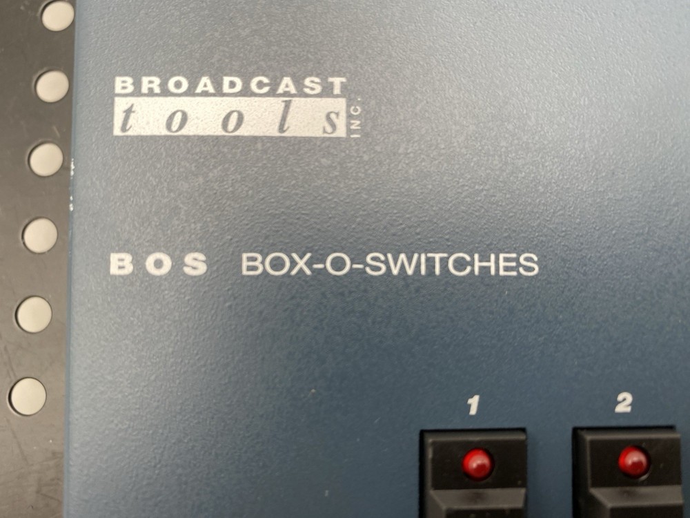 Broadcast Tools BOS BOX-O-SWITCHES