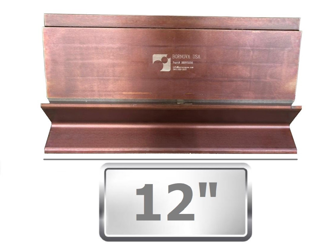 NEW 12" Press Brake Straight Punch (Height: 3.78") and 4-Way Die (2.36" sq)