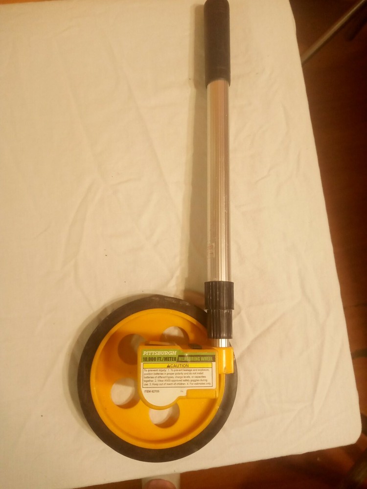 Pittsburgh 10,000 Ft./Meter Measuring Wheel