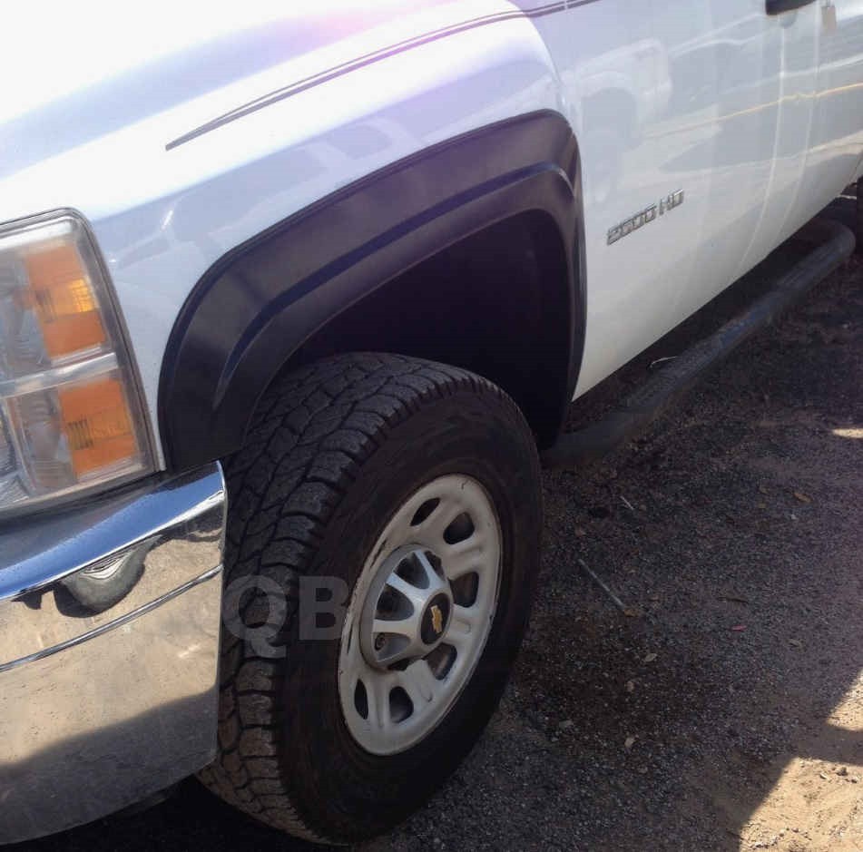 FOR 07-13 SILVERADO 1500 FACTORY STYLE FENDER FLARES STANDARD CAB & EXTENDED CAB