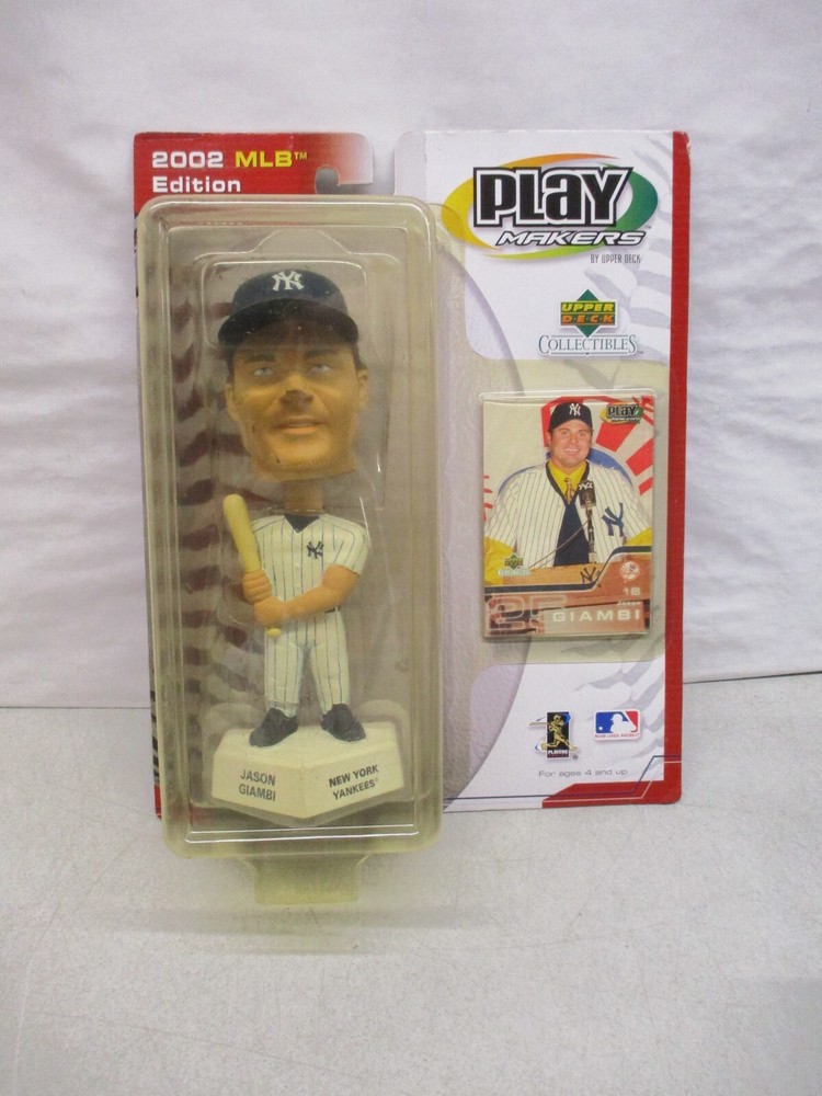 Upper Deck Play Makers Bobble Head Jason Giambi