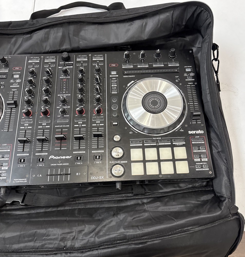 Pioneer DDJ-SX 4-Channel Serato Performance DJ Controller + Case