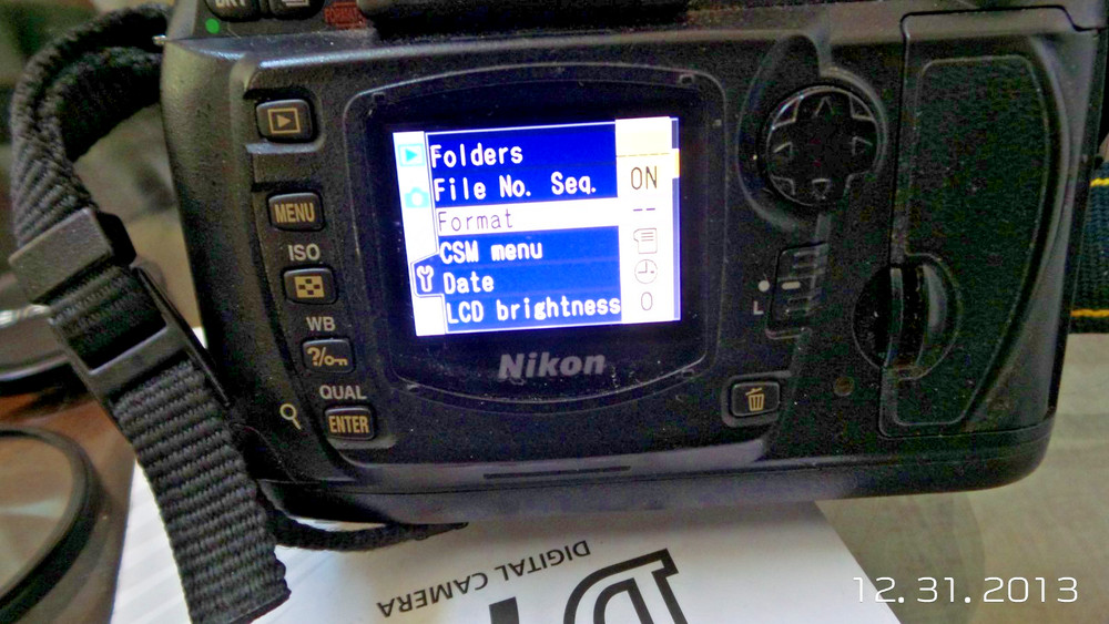 NIKON DSLR D70 DIGITAL WORKING CAMERA BUNDLE QUANTRAY 18-55 LENS 6.1 MEGAPIXELS