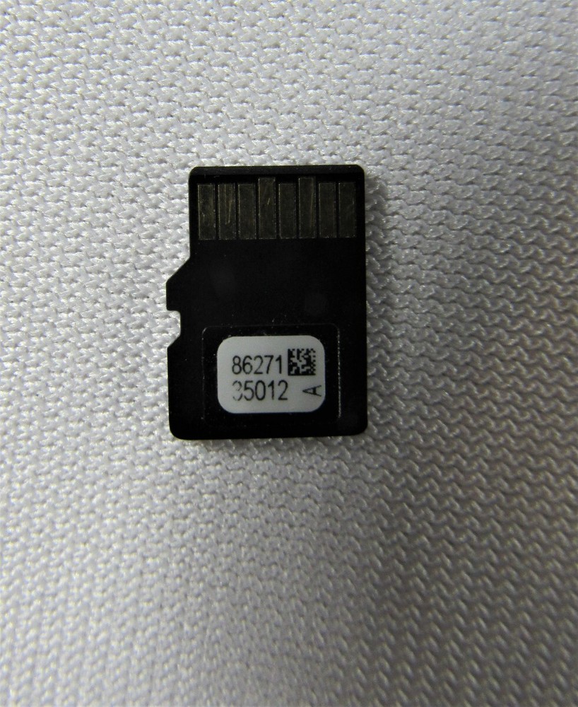Toyota Micro SD Navigation Map 86271 - 35012