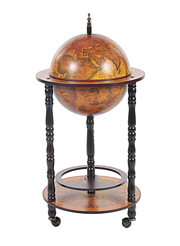 Nautical Globe Bar Table