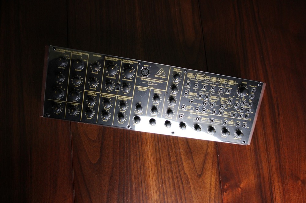 Behringer K-2 Analog Desktop Mono Synthesizer Clear Overlay For Patch Saving