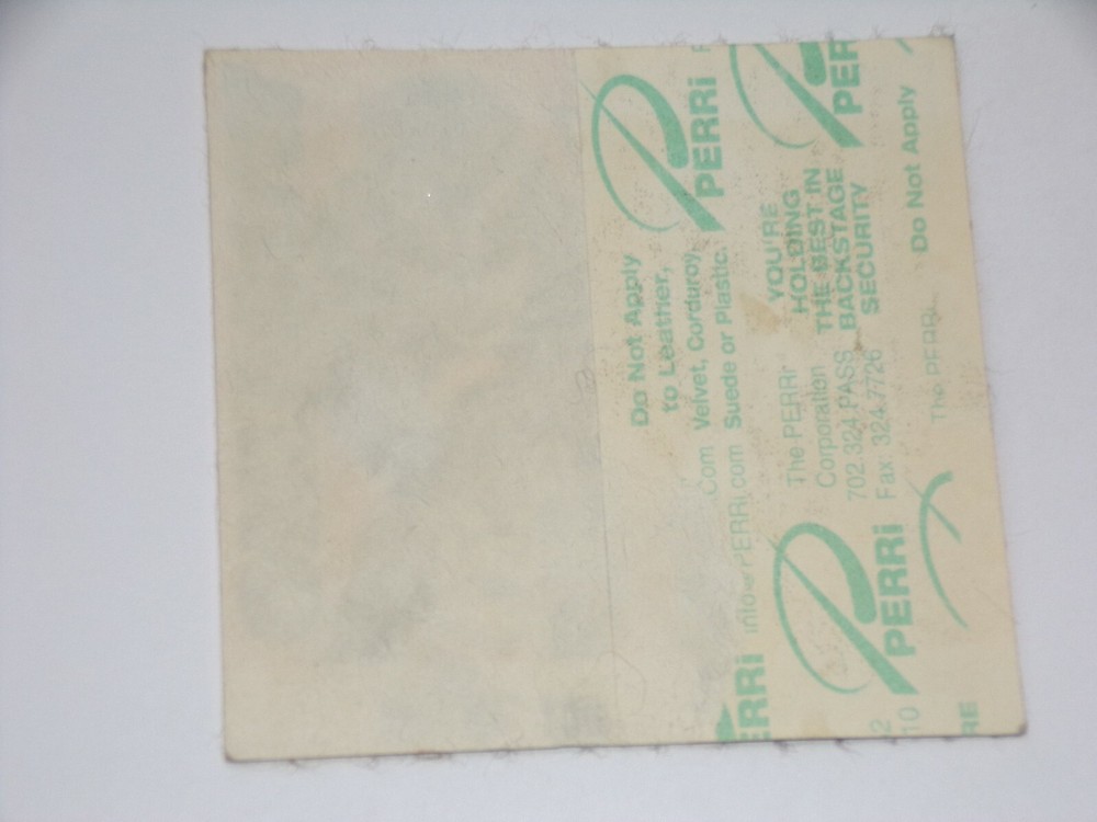 KISS vintage Satin Pass Reunion Concert Tour '96 MerchBooth Oct8 Philadelphia PA