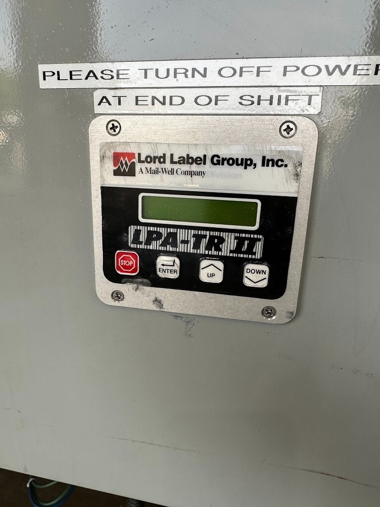 Lord Labeler with SATO Print & Apply Bar Code Labeler Printer, Labeling