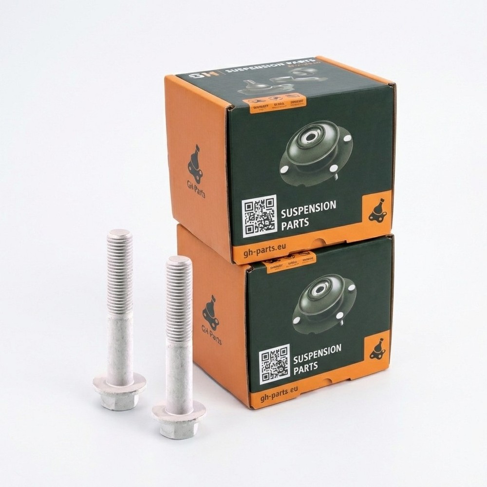 2x Knuckle Bolt / Nut Front Right = Left Lower GH-392507