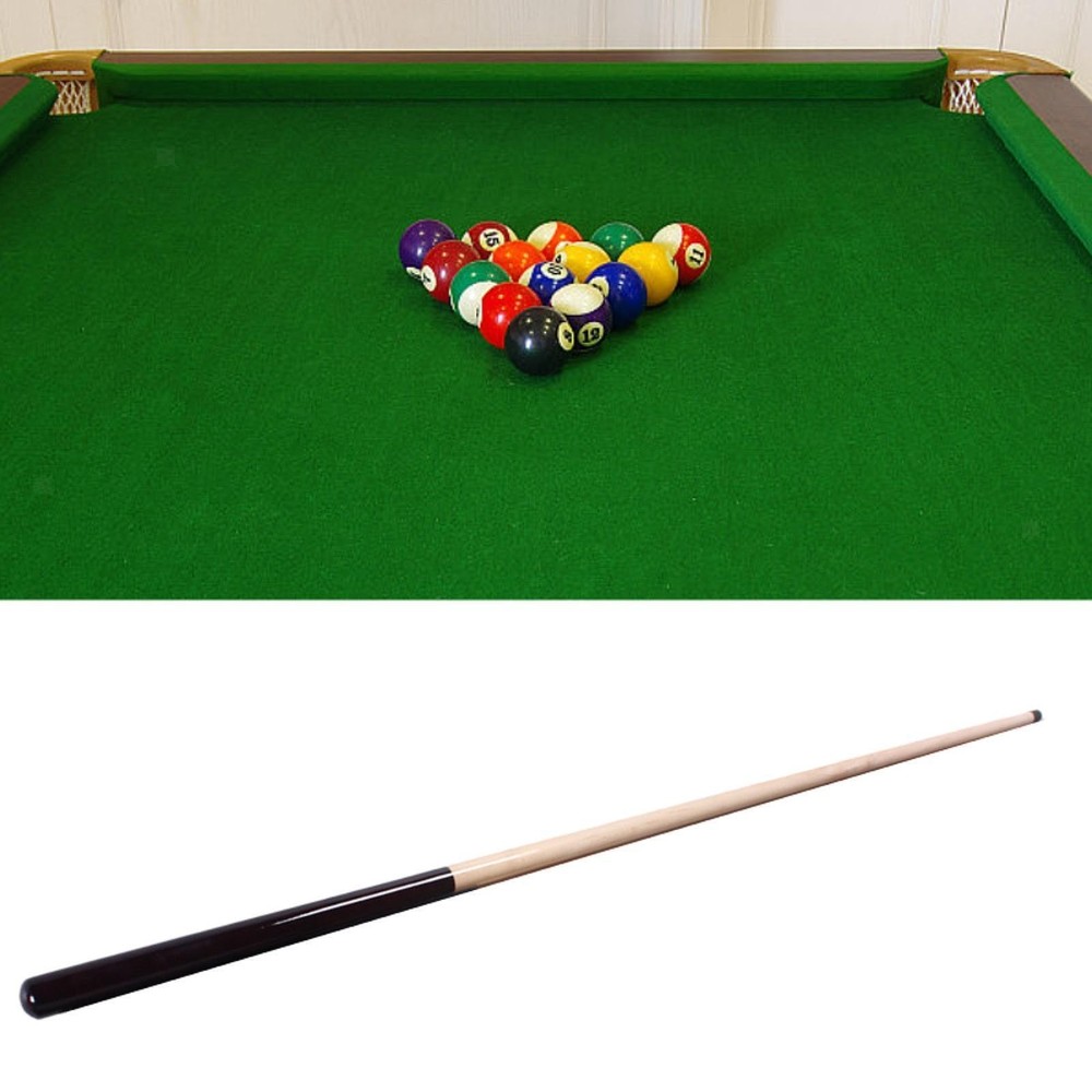 Jump Cue Pool /2 Split Cue Short Punch Cue Segmented 2 Section 42.13" Wooden