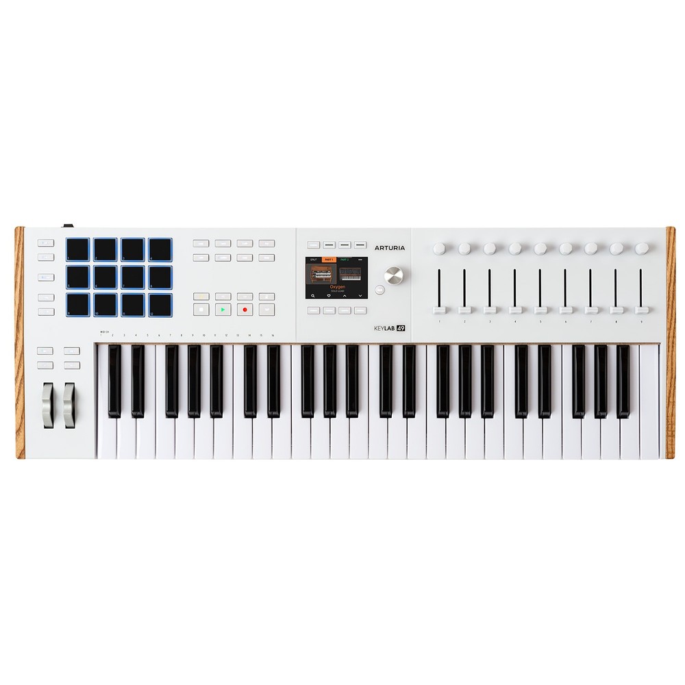 Arturia KeyLab 49 MK3 49-Key MIDI Keyboard Controller - White